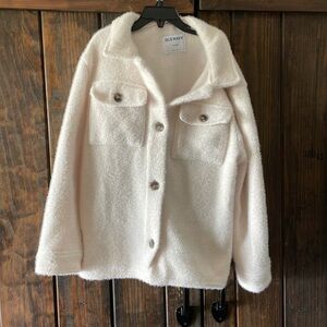 Old Navy Girls L (10-12) button up coat